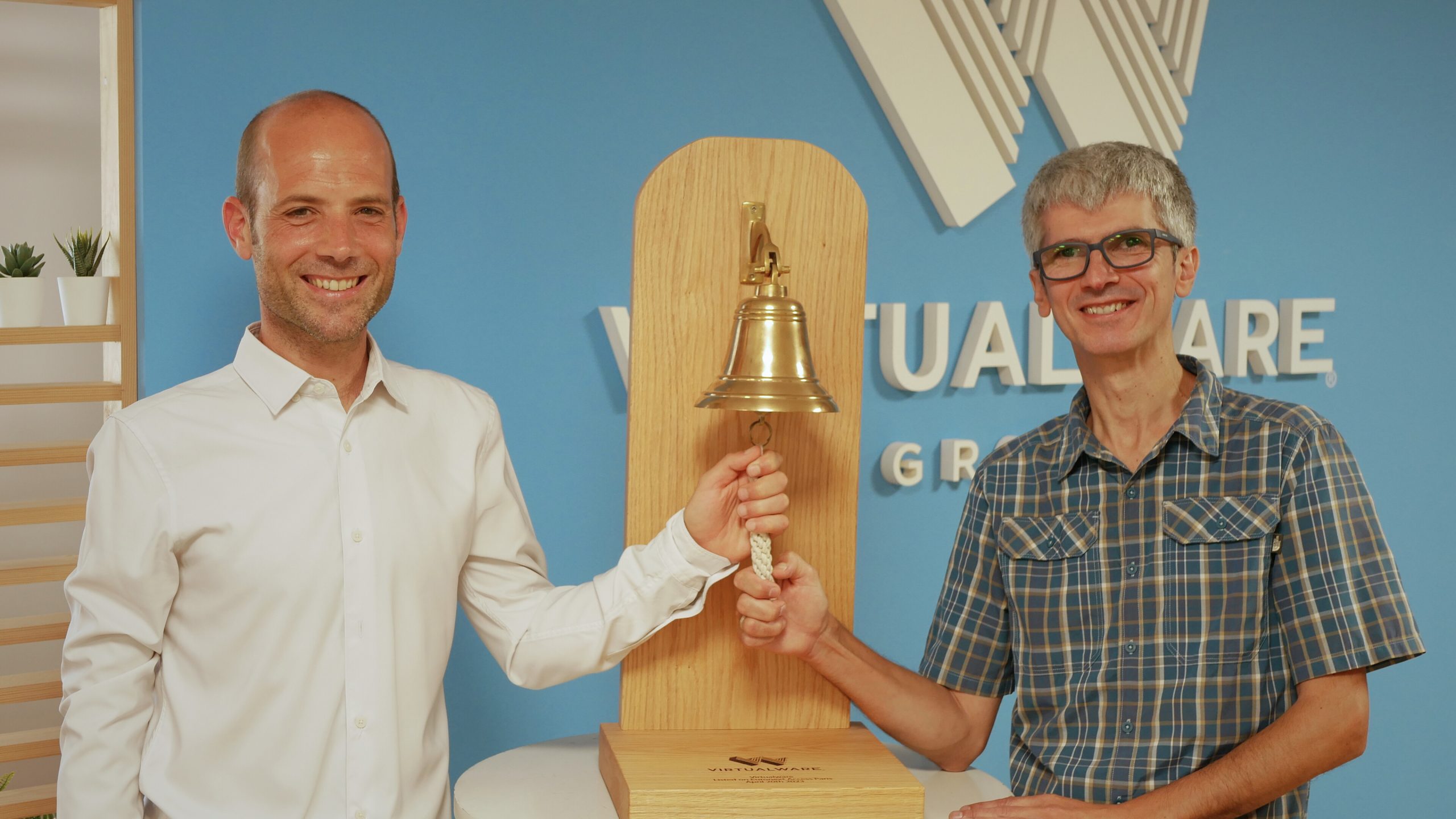 Virtualware starts trading on Euronext Growth 1 UnaiSergioCampana 2025 scaled